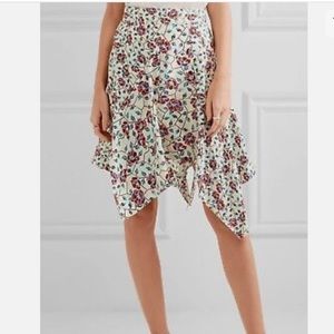 Isabel Marant Silk Midi Skirt